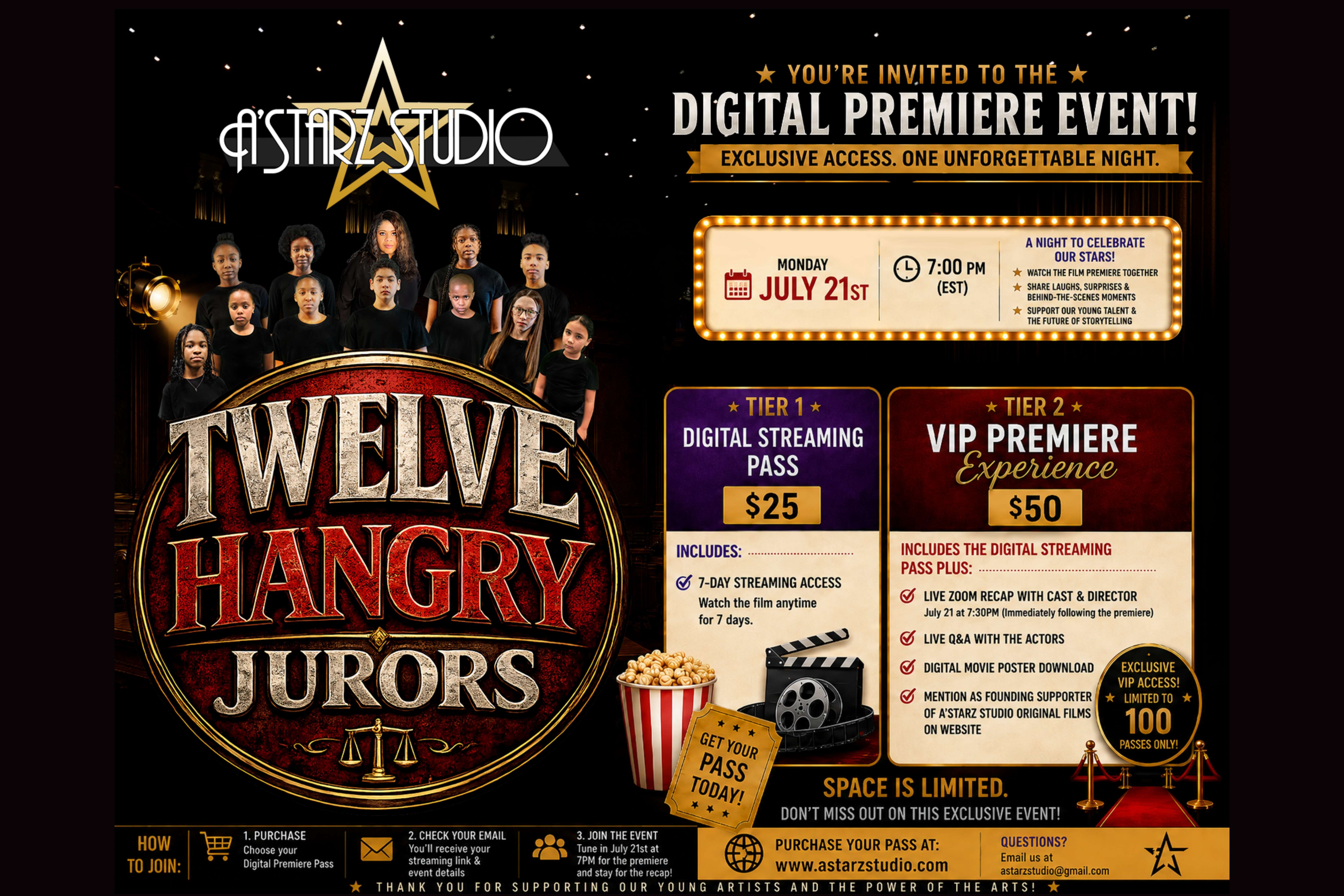 AstarzStudio Twelve Hangry Jurors Movie Premiere (1)