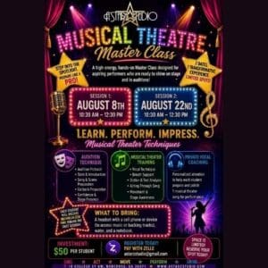 A'Starz Studio's Musical Theatre Master Class